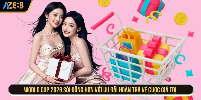 World Cup 2026 sôi động hơn với ưu đãi hoàn trả vé cược giá trị 
